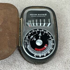Vintage Weston Master III Universal Exposure Light Meter-Photography-Photograph